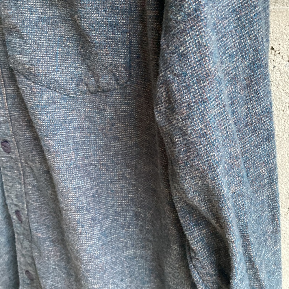 RVCA Mens Flannel Button Shirt - Picture 4 of 7